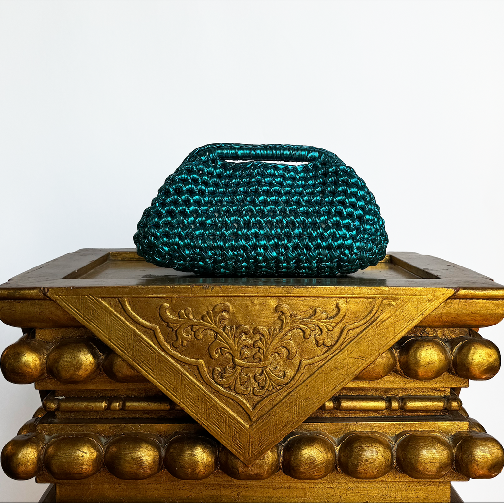 BOLSA CROCHET METALICA