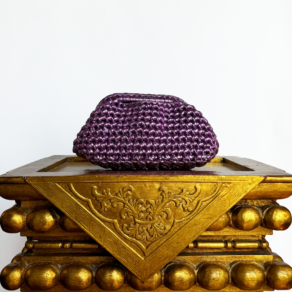 BOLSA CROCHET METALICA