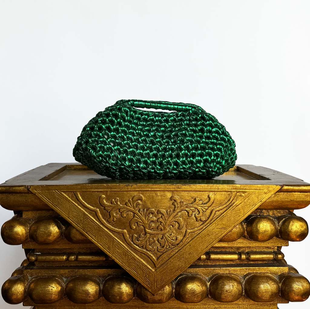 BOLSA CROCHET METALICA